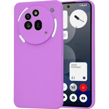 Pouzdro na mobilní telefon Techsuit SoftFlex Nothing Phone (3a) Pro fialový