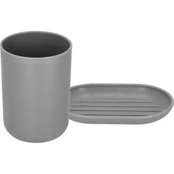 HA1112 SADA KOUPELNOVÝCH DOPLŇKŮ, 6 DÍLŮ.