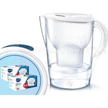 Filtrační konvice Brita Marella XL memo bílá 3,5l + 12 filtrů Maxtra PRO