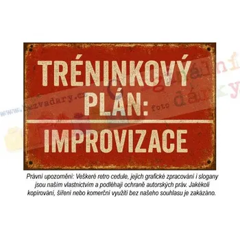 Plechová cedule Retro cedule - Sport 8 - Plast / A5 ( 20x15cm)