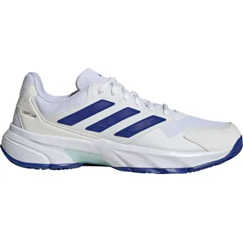 Dámská tenisová obuv ADIDAS Boty Courtjam Control 3 Tennis 44 2/3 BÍLÁ|MODRÁ