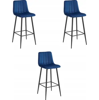 Barová židle Barová Židle Oskar černá, šedá, zeleň 104 cm dřevěná