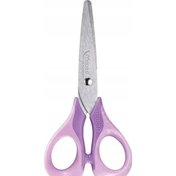 Školní nůžky Maped – bezpečné nůžky pro děti, pomůcky pro výtvarnou výchovu, 13 cm