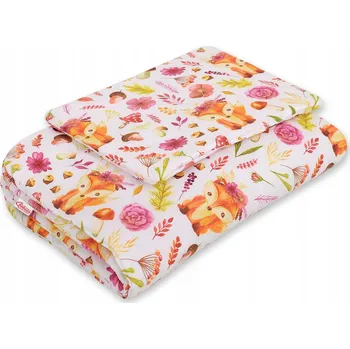 Povlečení Sada povlečení pro miminka s výplní 2-dílná 75x100cm NEWBORN - liška