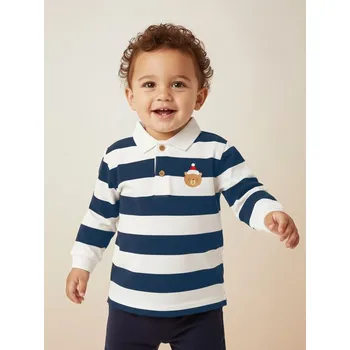 Dětská móda Sinsay - Tričko s dlouhými rukávy - krémová - 111FX-01X - 111FX-01X-74