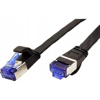 Síťový kabel Patchcord Value U/FTP 6a RJ45 / RJ45 3 m černý