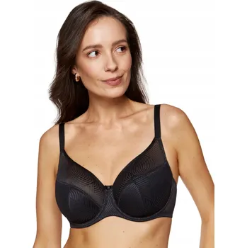 Podprsenka GORTEKS Laurel podprsenka s polovyztuženými košíčky a geometrickým vzorem 90D