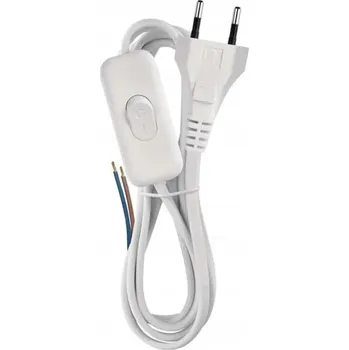 elektrický kabel Plochý elektrický kabel OMYp Emos 2 x 0,75 mm² 2 m