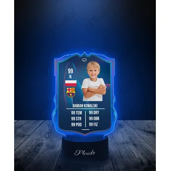 Lampička Plexido vícebarevná Noční lampa