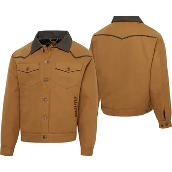 Pánská parka Stars & Stripes Bunda Andrew Stars & Stripes, pánská, hnědá M