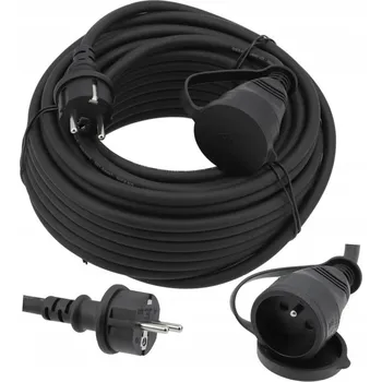 Napájecí kabel Prodlužovací Kabel jednoduchý Yato 20 m 1 ks černý