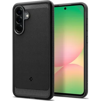Pouzdro na mobilní telefon Pouzdro Spigen Rugged Armor pro Samsung Galaxy A56 5G černé