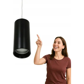 Závěsné svítidlo MOLDES BIG Černozlaté HL7719/12W 4000K BL - Italux