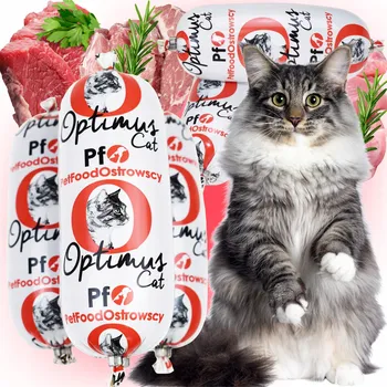 Krmivo pro kočku Balíček vlhké krmivo Optimus Cat 10x350g