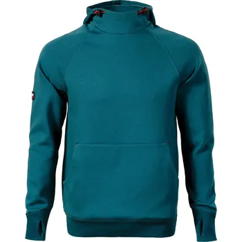 Pánská mikina Rimeck Vertex W4393 petrolejová, L