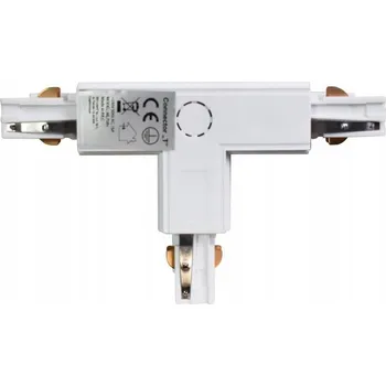 Bodové svítidlo MILAGRO Spojka pro lištové osvětlení, bílá, 3-okruhová