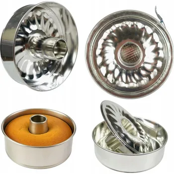 Forma na pečení FORMA NA DORT KULATÁ FORMA NA PEČENÍ 24 x 24 průměr 24 cm VĚNECOVÁ