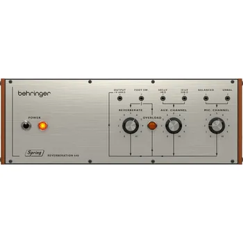 Kytarový efekt Behringer Spring Reverberation 646 Kytarový efekt (Jako nové)