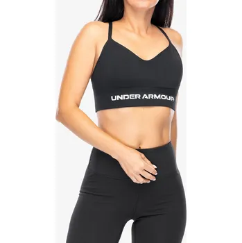 Dámské oblečení Sportovní podprsenka Under Armour UA Vanish Seamless Low Bra - black/white