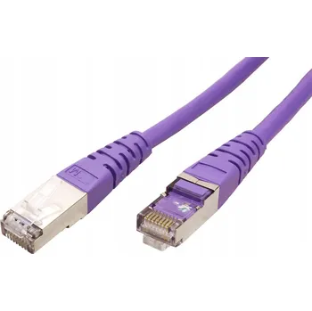 Síťový kabel Patchcord Roline S/FTP 6 RJ45 / RJ45 5 m fialový