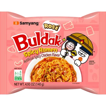 Potravina Samyang Buldak Rosé - pálivé kuřecí nudle (140g)