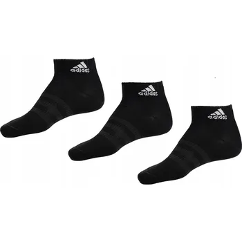 Pánské ponožky Adidas Ponožky Cushioned Sportswear Ankle Socks černé, velikost 34-37