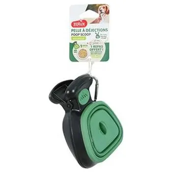 sáček na exkrement Sběračka na exkrementy se sáčky zelená YR Zolux