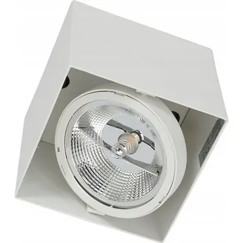 Stropní svítidlo přisazené Milagro 75 W GU10 15,5 cm bílé