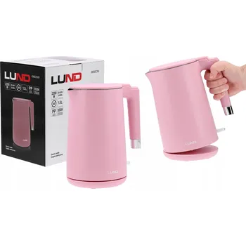 Rychlovarná konvice Rychlovarná konvice Lund COOL TOUCH 2200 W 1,5 l růžová