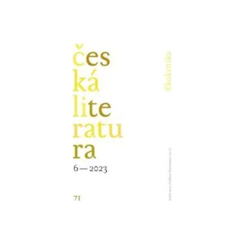 Časopis Česká literatura 6/2023