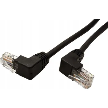 Síťový kabel Patchcord Goobay U/UTP 5e RJ45 / RJ45 3 m černý
