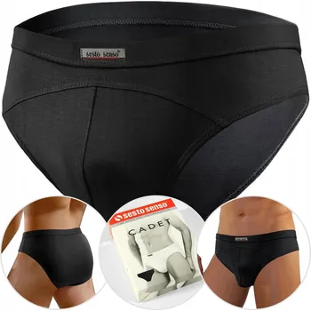 Slipy Sesto Senso Slipy černé barvy velikost XXL