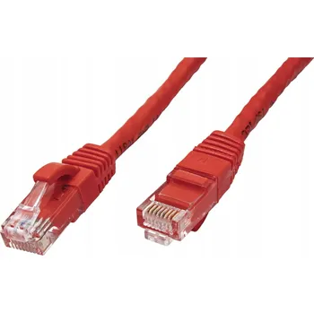 Síťový kabel Patchcord Value U/UTP 6a RJ45 / RJ45 2 m červený