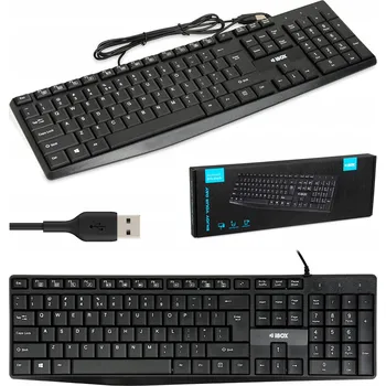 Klávesnice Drátová klávesnice iBOX Eris Black