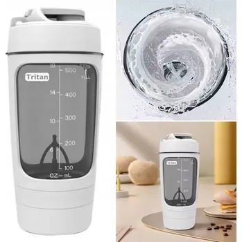 Shaker ELEKTRICKÝ SZEJKER STEEL OCELOVÝ SHAKER 600ML