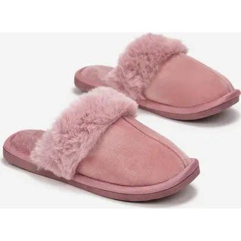 Dámské pantofle Renee Světle růžové dámské Pantofle 38-39 Velur