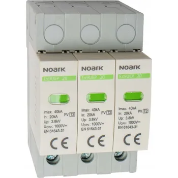 Jistič NOARK Přepěťová ochrana 3P 1000V DC Ex9UEP