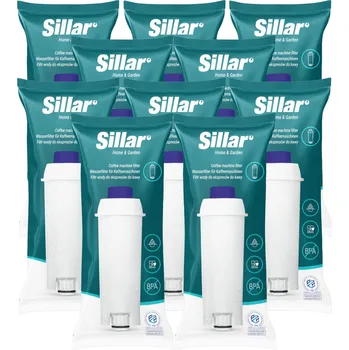 Filtr do kávovaru Sillar: Filtr do vody pro kávovary Delonghi - 10 ks