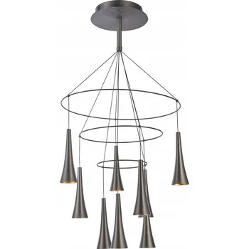 Závěsné svítidlo Italux Luca 9-bodové s integrovaným LED zdrojem