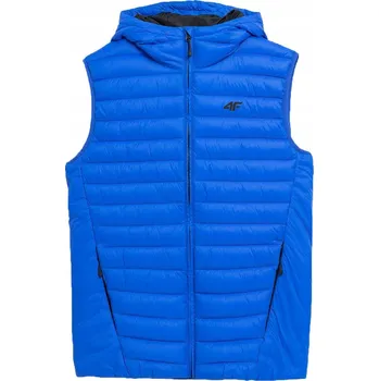 Pánská bunda 4F pánská vesta TVESM063 modrá, velikost M