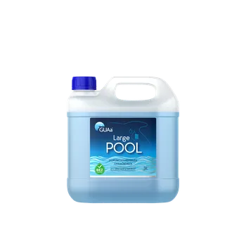 GUAa large pool bezchlórová bazénová chemie 3l
