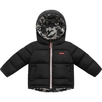 Dívčí bunda Dětská zimní bunda L2108 černá 4