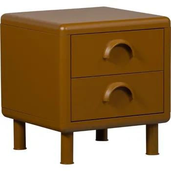 Noční stolek WOOOD Kovový noční stolek Rune 42 x 42 cm