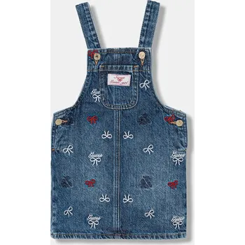 Dámské oblečení Dětské riflové šaty Guess K6RK15.D45E0.PPY2 modrá 55X, vel. 113-118