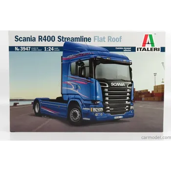 Italeri Scania R400 Streamline Flat Roof Tractor Truck 2-assi 2010 1:24 /