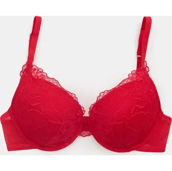Podprsenka Sinsay - Podprsenka Extra Push-Up s krajkou - červená - 521GV-33X - 521GV-33X-75A
