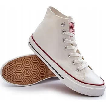 Dámské tenisky Big Star pánské tenisky sneakersy NN174104 bílé, velikost 45