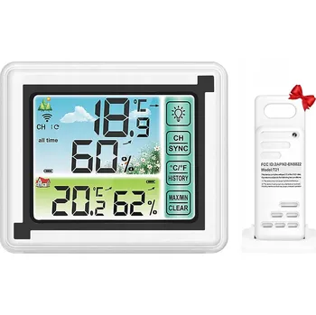 Meteostanice Meteostanice s venkovním senzorem, měření teploty a vlhkosti
