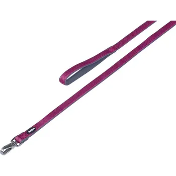 Vodítko pro psa Nobby CLASSIC PRENO ROYAL vodítko neoprén malina XS-S 120cm