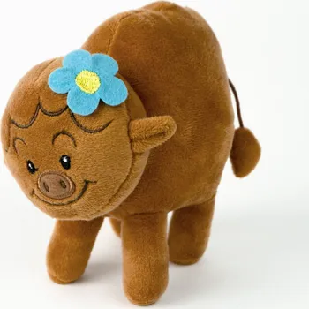 plyšák Plyšák Zubr Pompik - Polinka 14 cm